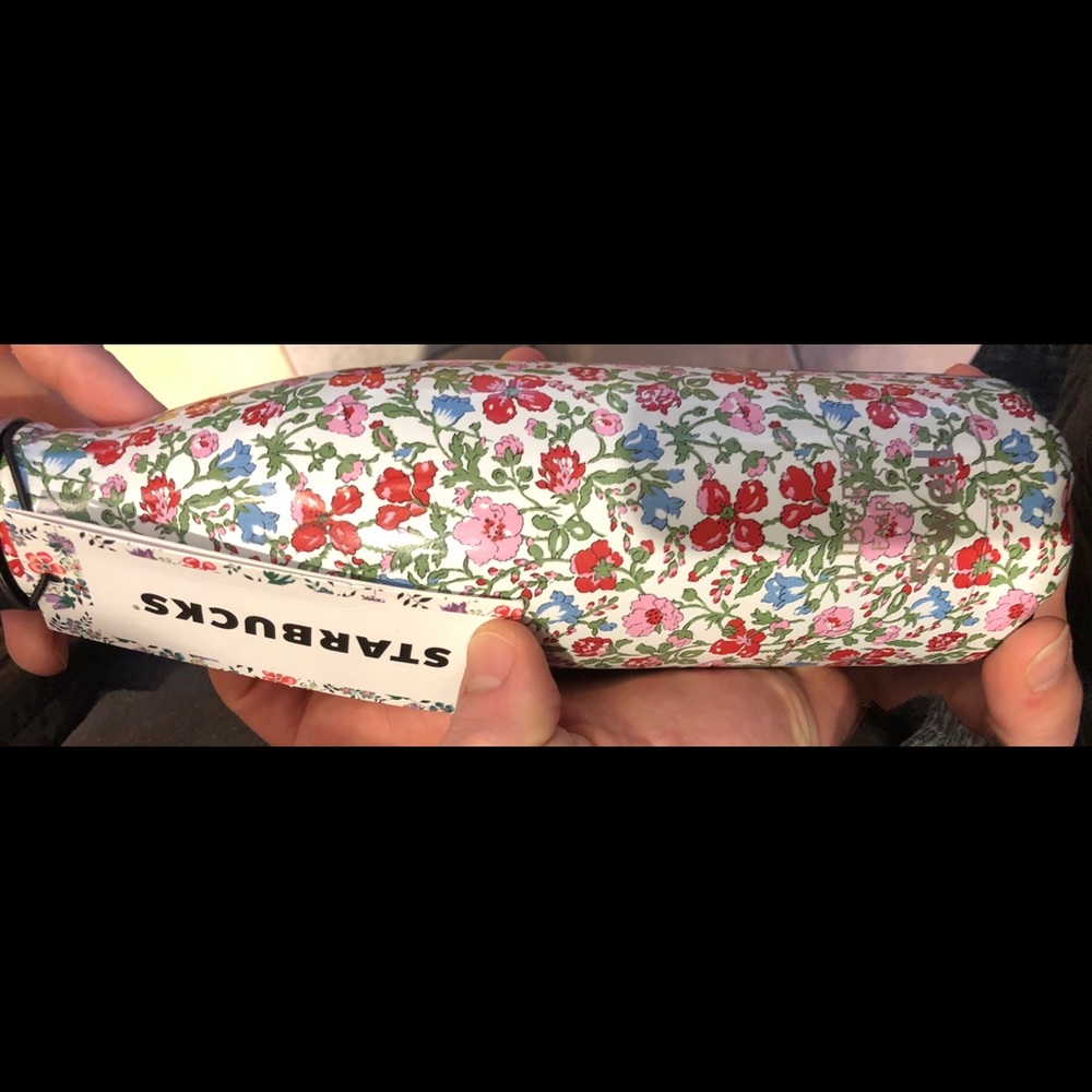 Floral Print S’well and Starbucks Water Bottle